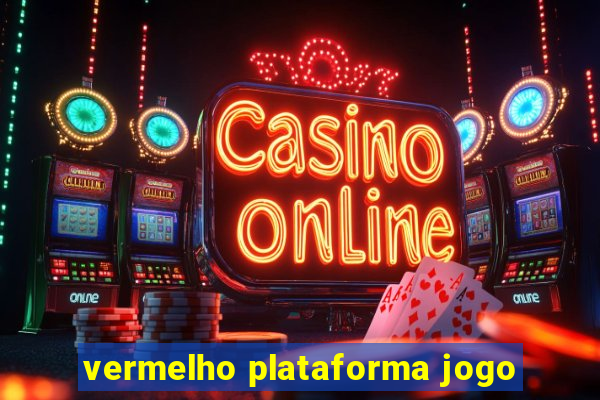 vermelho plataforma jogo